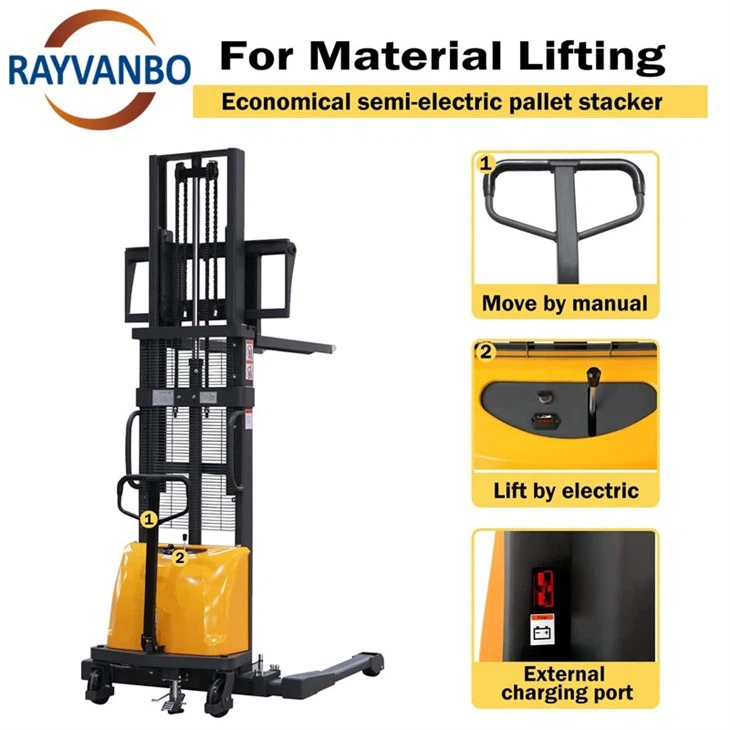 Rayvanbo Semi-electric stacker9