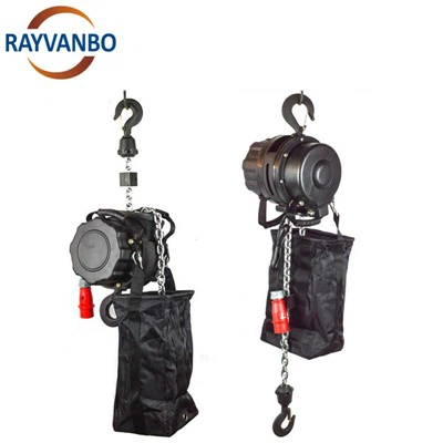 Polipasto de cadena de escenario